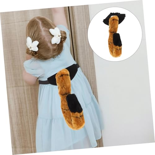 WEKAMOS Fluffiger Tiger Tail Kostüm Accessoire mit Sicherem Halt Robust und Vielseitig für Halloween Tier Cosplay Bühnenauftritte und Kostümpartys von WEKAMOS