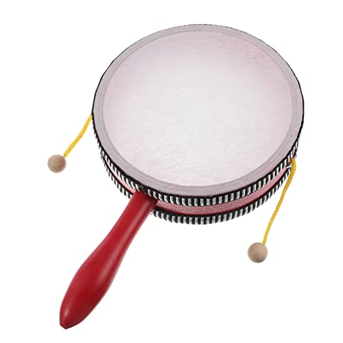 WEKAMOS Fröhliches Percussion Musikinstrument Wellen Trommel für Pädagogisches Lernspielzeug Hand Auge Koordination Sicheres Langlebiges Frühförderungsinstrument Rot WEKAMOS Fröhliches Percussion Musikinstrument Wellen Trommel für Pädagogisches Lernspielzeug Hand Auge Koordination Sicheres Langlebiges Frühförderungsinstrument Rot von WEKAMOS