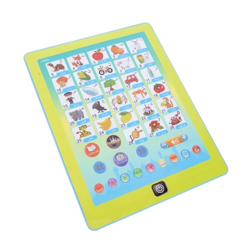 WEKAMOS Frühkindliche Arabisch Lernmaschine für Mädchen Interaktives Tablet mit Berührung Lernspielen und Audio Büchern Tragbares Pädagogisches Kognitiven Entwicklung von WEKAMOS