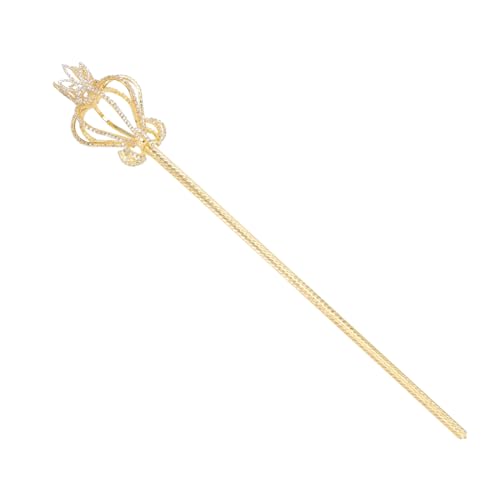 WEKAMOS Goldener Herzförmiger Feenstab Zauberstab für Halloween Cosplay Mädchen Party Requisite Hochwertiges Performance für Feen Kostüm Zubehör WEKAMOS Goldener Herzförmiger Feenstab Zauberstab für Halloween Cosplay Mädchen Party Requisite Hochwertiges Performance für Feen Kostüm Zubehör von WEKAMOS