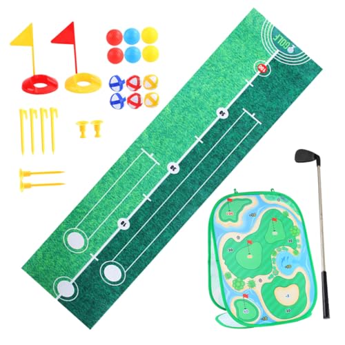 WEKAMOS Golfspielset Outdoor Set mit Tragbarer Golfmatte und Wurfspiel für Aktive von Geschicklichkeit und Konzentration für Garten und Freizeit WEKAMOS Golfspielset Outdoor Set mit Tragbarer Golfmatte und Wurfspiel für Aktive von Geschicklichkeit und Konzentration für Garten und Freizeit von WEKAMOS