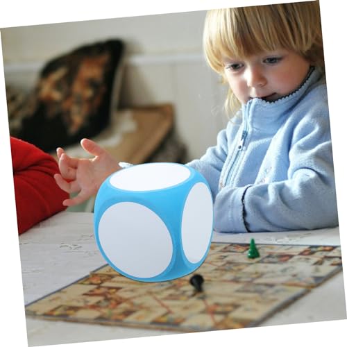 WEKAMOS Großer DIY Schaumstoffwürfel Beschreibbarer Abwischbarer Leichter Würfel für Spiele Unterricht und Party Weicher Runder Rand für Klassenzimmer und Familienspiele WEKAMOS Großer DIY Schaumstoffwürfel Beschreibbarer Abwischbarer Leichter Würfel für Spiele Unterricht und Party Weicher Runder Rand für Klassenzimmer und Familienspiele von WEKAMOS