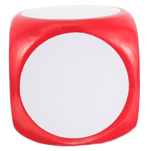 WEKAMOS Großer Runder Schaumstoffwürfel Beschreibbar DIY Spielwürfel für Spiele Party Unterricht Vielseitiges Lernspielzeug und Dekoration von WEKAMOS