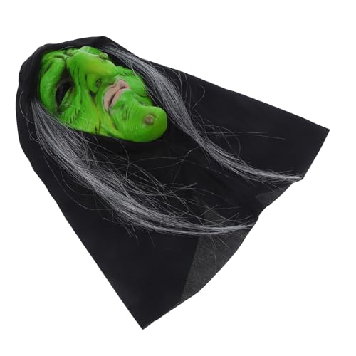 WEKAMOS Halloween Gruselige Hexenmaske Cosplay Maske für Kostümparty Sicher und Komfortabel Einzigartiges Design für Unvergessliche Erlebnisse für Halloween Dekoration und Feiern von WEKAMOS
