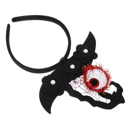WEKAMOS Halloween Haarreif mit Auffälligem Augapfel Hexenhut Weiches Sicheres Stirnband für Damen Trendiges Party Accessoire Stilvolles Kopfband für Halloween Kostüme und Festdekoration WEKAMOS Halloween Haarreif mit Auffälligem Augapfel Hexenhut Weiches Sicheres Stirnband für Damen Trendiges Party Accessoire Stilvolles Kopfband für Halloween Kostüme und Festdekoration von WEKAMOS