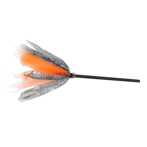 WEKAMOS Halloween Hexenbesen Kinderbesen Halloween Deko Hexenbesen Prop Leichter Besen für Jungen und Mädchen Kostüm Zubehör für Party Cosplay WEKAMOS Halloween Hexenbesen Kinderbesen Halloween Deko Hexenbesen Prop Leichter Besen für Jungen und Mädchen Kostüm Zubehör für Party Cosplay von WEKAMOS