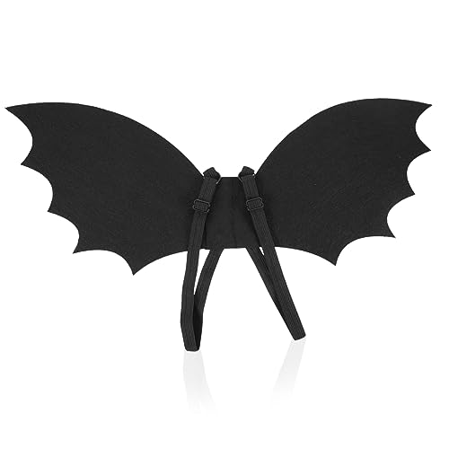 WEKAMOS Halloween Kostüm Zubehör Fledermaus Flügel für Leichtes Cosplay Accessoire mit Verstellbaren Trägern Halloween Partys WEKAMOS Halloween Kostüm Zubehör Fledermaus Flügel für Leichtes Cosplay Accessoire mit Verstellbaren Trägern Halloween Partys von WEKAMOS