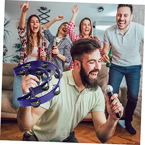 WEKAMOS Handgehaltenes Tamburin mit Doppelreihigen Edelstahlglöckchen Leichtes Percussion Instrument für Erwachsene Geeignet für Geburtstage Feste Sportevents und Musikunterricht WEKAMOS Handgehaltenes Tamburin mit Doppelreihigen Edelstahlglöckchen Leichtes Percussion Instrument für Erwachsene Geeignet für Geburtstage Feste Sportevents und Musikunterricht von WEKAMOS