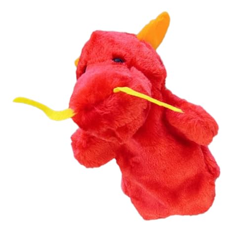 WEKAMOS Handpuppe Drache Plüsch Tier für Interaktive Geschichtenerzähler Handpuppe Rot für Kindergarten und Kreatives WEKAMOS Handpuppe Drache Plüsch Tier für Interaktive Geschichtenerzähler Handpuppe Rot für Kindergarten und Kreatives von WEKAMOS