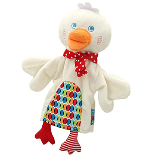 WEKAMOS Handpuppe Ente Plüsch Tierfigur Cartoon für Jungen Mädchen Interaktives Frühpädagogik Rollenspiel WEKAMOS Handpuppe Ente Plüsch Tierfigur Cartoon für Jungen Mädchen Interaktives Frühpädagogik Rollenspiel von WEKAMOS