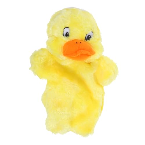 WEKAMOS Handpuppe Gelbe Ente Plüsch Stofftier zum Geschichtenerzählen Interaktives Rollenspiel Zubehör für Kleinkinder und Familien Weiche Marionette für Kindergarten und Kinderparty WEKAMOS Handpuppe Gelbe Ente Plüsch Stofftier zum Geschichtenerzählen Interaktives Rollenspiel Zubehör für Kleinkinder und Familien Weiche Marionette für Kindergarten und Kinderparty von WEKAMOS