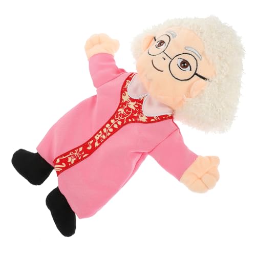WEKAMOS Handpuppe Großmutter Lebensechte Handspielpuppe für Geschichtenerzählen Interaktive Puppenspielzeuge für Sicheres Baumwollmaterial WEKAMOS Handpuppe Großmutter Lebensechte Handspielpuppe für Geschichtenerzählen Interaktive Puppenspielzeuge für Sicheres Baumwollmaterial von WEKAMOS