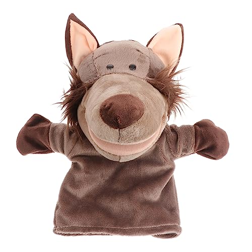 WEKAMOS Handpuppe Wolf Plüschspielzeug für Rollenspiel Handpuppe für Interaktives Puppentheater und Geschichtenerzählen Fördert Kreativität und Kommunikation WEKAMOS Handpuppe Wolf Plüschspielzeug für Rollenspiel Handpuppe für Interaktives Puppentheater und Geschichtenerzählen Fördert Kreativität und Kommunikation von WEKAMOS