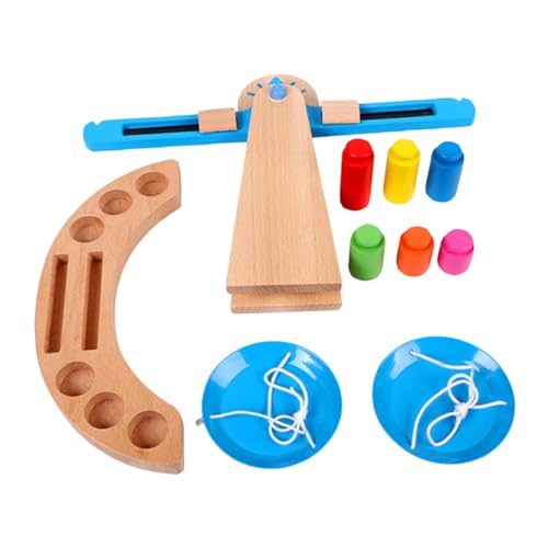 WEKAMOS Holz Balance Set Pädagogisches Lernspielzeug Zahlenverständnis und Kognitiven Fähigkeiten für Kreative Spielstunden WEKAMOS Holz Balance Set Pädagogisches Lernspielzeug Zahlenverständnis und Kognitiven Fähigkeiten für Kreative Spielstunden von WEKAMOS