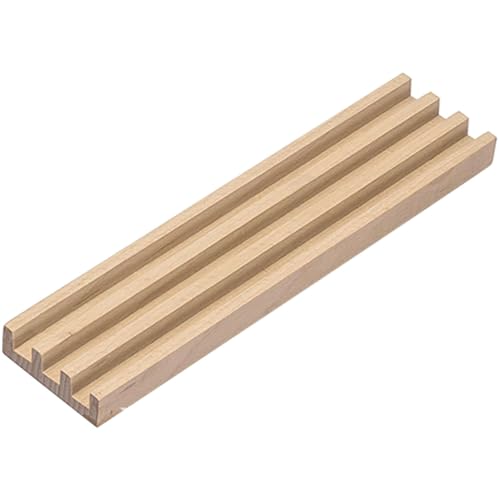 WEKAMOS Holz Domino Rack mit Rutschfestem Sockel Stabiler Domino Tablett Halter aus Natürlichem Kiefernholz für Brettspiele und Karten Praktischer Organizer für Spielsteine WEKAMOS Holz Domino Rack mit Rutschfestem Sockel Stabiler Domino Tablett Halter aus Natürlichem Kiefernholz für Brettspiele und Karten Praktischer Organizer für Spielsteine von WEKAMOS