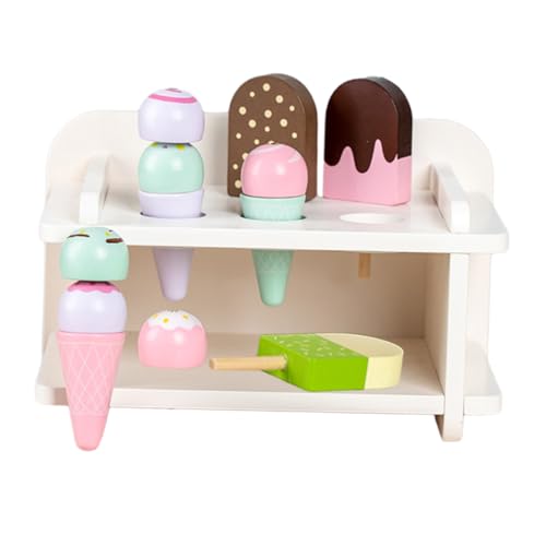 WEKAMOS Holz Eiscreme Modell mit Ständer Künstlicher Eisbecher Realistische Nachbildung Bunte Dekoration für Kinderküche Fotorequisite und Wohnzimmerschmuck Vielseitiges WEKAMOS Holz Eiscreme Modell mit Ständer Künstlicher Eisbecher Realistische Nachbildung Bunte Dekoration für Kinderküche Fotorequisite und Wohnzimmerschmuck Vielseitiges von WEKAMOS