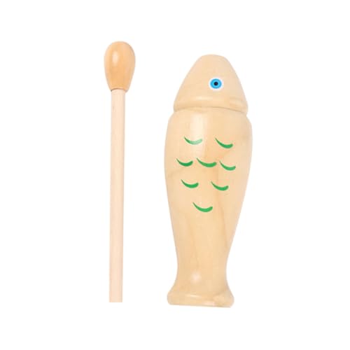 WEKAMOS Holz Rhythmusspielzeug Teiliges Percussion Instrument für Kleinkinder Sicher Poliertes Musikspielzeug aus Hochwertigem Holz Fördert Motorik und Eltern Junge Mädchen Beziehung von WEKAMOS