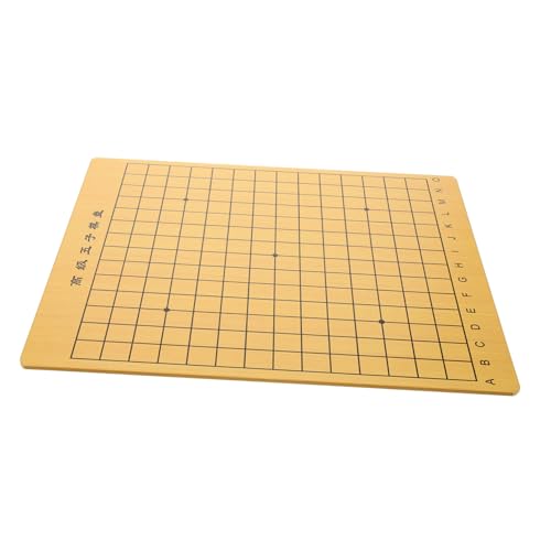 WEKAMOS Holz Schachbrett Doppelseitig Schach Gobang Spielbrett Kompakt Leicht Tragbar Umweltfreundlich Für Strategie Anfänger Zuhause WEKAMOS Holz Schachbrett Doppelseitig Schach Gobang Spielbrett Kompakt Leicht Tragbar Umweltfreundlich Für Strategie Anfänger Zuhause von WEKAMOS