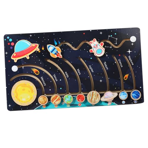 WEKAMOS Holz Solar System Puzzle für Pädagogisches Planeten zur Feinmotorischer Fähigkeiten Interaktives Weltraum Lernspiel für Ab Jahren WEKAMOS Holz Solar System Puzzle für Pädagogisches Planeten zur Feinmotorischer Fähigkeiten Interaktives Weltraum Lernspiel für Ab Jahren von WEKAMOS