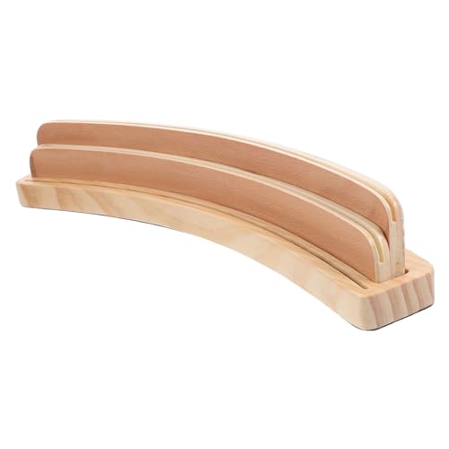 WEKAMOS Holz Spielkartenhalter mit Gebogenem Design und Rutschfester Unterlage Stabiler Kartenständer für Poker Kartenspiele und Brettspiele Praktischer Kartenorganizer für Senioren WEKAMOS Holz Spielkartenhalter mit Gebogenem Design und Rutschfester Unterlage Stabiler Kartenständer für Poker Kartenspiele und Brettspiele Praktischer Kartenorganizer für Senioren von WEKAMOS