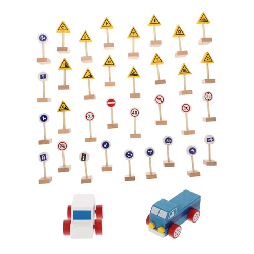 WEKAMOS Holz Verkehrsschilder Spielset Simulation Verkehrszeichen Lernspielzeug Pädagogisch Sicher für Kindergarten Verkehrssicherheit WEKAMOS Holz Verkehrsschilder Spielset Simulation Verkehrszeichen Lernspielzeug Pädagogisch Sicher für Kindergarten Verkehrssicherheit von WEKAMOS