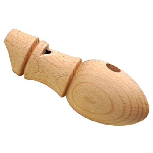 WEKAMOS Holz Vogelpfeife Montessori Musikinstrument Sicher Kreativ Vogelruf Pfeife für Frühe Bildung und Hörtraining für Kleinkinder von WEKAMOS