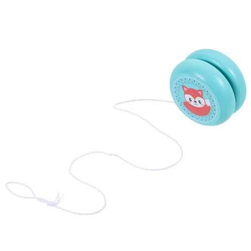 WEKAMOS Holz Yoyo Ball Cartoon Design Fördert Fingerfertigkeit und Hand Auge Koordination Sicher und Glatt Pädagogisch für Jungen Mädchen für Motorische Entwicklung und Freizeitspaß von WEKAMOS