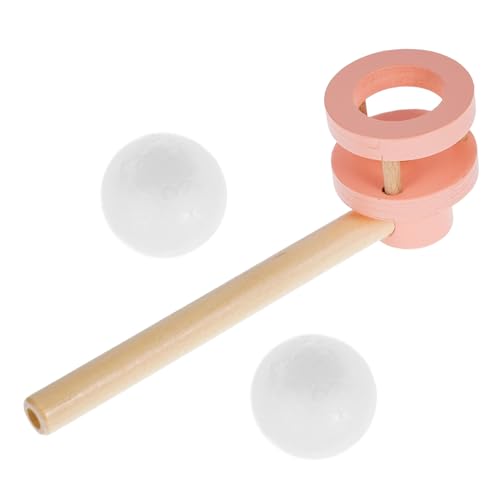 WEKAMOS Holz blasball für Kleiner Sicherer Ball Fördert Koordination und Bewegung Geeignet für Drinnen und Draußen für Familienaktivitäten und Interaktives Spielspaß WEKAMOS Holz blasball für Kleiner Sicherer Ball Fördert Koordination und Bewegung Geeignet für Drinnen und Draußen für Familienaktivitäten und Interaktives Spielspaß von WEKAMOS