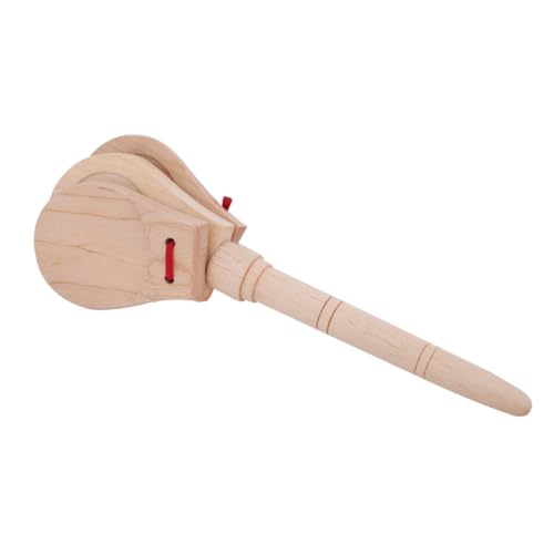 WEKAMOS Holzklapper mit Griff Pädagogisches Musikinstrument für Einfache Struktur Fördert Fingerfertigkeit und Hand Augen Koordination Robustes Birkenholzspielzeug für Kleinkinder WEKAMOS Holzklapper mit Griff Pädagogisches Musikinstrument für Einfache Struktur Fördert Fingerfertigkeit und Hand Augen Koordination Robustes Birkenholzspielzeug für Kleinkinder von WEKAMOS