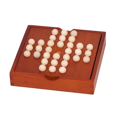 WEKAMOS Holzperlen Spielset Multifunktionales Brettspiel mit Aufbewahrungsbox Kreatives Denkspiel für Motorik und Problemlösung Lernspielzeug für Frühe Bildung von WEKAMOS