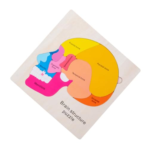WEKAMOS Holzpuzzle Gehirnstruktur Lernspielzeug für Teiliges Mehrschichtiges Montessori Knobelspiel zur Logisches und Feinmotorik Buntes Gehirnstrukturspielzeug für Vorschulkinder WEKAMOS Holzpuzzle Gehirnstruktur Lernspielzeug für Teiliges Mehrschichtiges Montessori Knobelspiel zur Logisches und Feinmotorik Buntes Gehirnstrukturspielzeug für Vorschulkinder von WEKAMOS