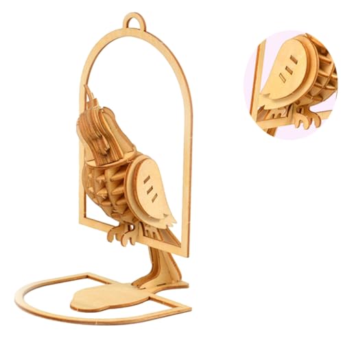 WEKAMOS Holzpuzzle Parrot Stil DIY Holzspielzeug für Handgefertigt Pädagogisch Fördernd Sicher Hochwertiges Holz WEKAMOS Holzpuzzle Parrot Stil DIY Holzspielzeug für Handgefertigt Pädagogisch Fördernd Sicher Hochwertiges Holz von WEKAMOS