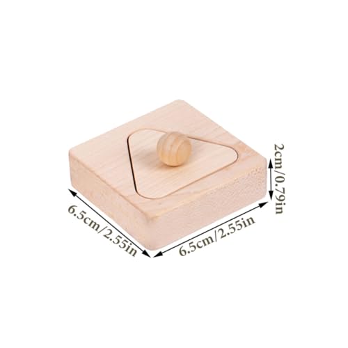 WEKAMOS Holzspielzeug Geometrische Formen Sortierblöcke Lernspielzeug für Kleinkinder Pädagogisch Fördert Kreativität Feinmotorik und Hand Auge koordination Sicher Langlebig Geschenk von WEKAMOS
