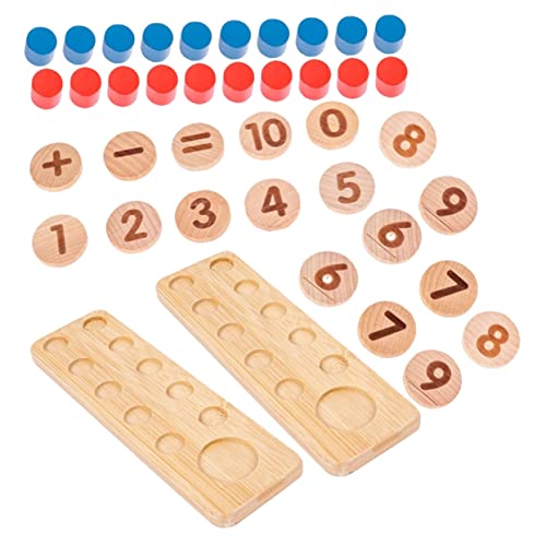 WEKAMOS Holzspielzeug Zahlen Lernspielzeug Jahre Buntes Zählen Frühpädagogisches Montessori Mathe Lernspiel Robuste Sichere Holzblöcke Pädagogisches für Kindergarten WEKAMOS Holzspielzeug Zahlen Lernspielzeug Jahre Buntes Zählen Frühpädagogisches Montessori Mathe Lernspiel Robuste Sichere Holzblöcke Pädagogisches für Kindergarten von WEKAMOS