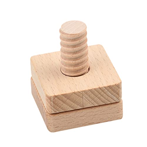 WEKAMOS Holzspielzeug für DIY Schraubenspielzeug Motorik und Denkfähigkeiten mit Bunten Bauteilen Sicher und Langlebig für Kreative Spielstunden WEKAMOS Holzspielzeug für DIY Schraubenspielzeug Motorik und Denkfähigkeiten mit Bunten Bauteilen Sicher und Langlebig für Kreative Spielstunden von WEKAMOS
