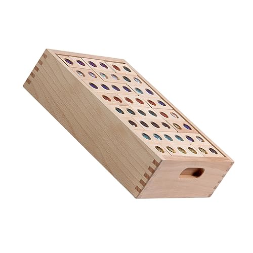 WEKAMOS Holzspielzeug für Pädagogisches Bausteinspielzeug Kreativität und Praktischen Fähigkeiten für Eltern Interaktion und Frühes Lernen Robustes WEKAMOS Holzspielzeug für Pädagogisches Bausteinspielzeug Kreativität und Praktischen Fähigkeiten für Eltern Interaktion und Frühes Lernen Robustes von WEKAMOS