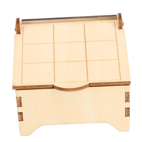 WEKAMOS Holzspielzeug für Tragbares Brettspiel in Reihe Pädagogisches Montessori für Logisches und Strategische Planung Reise und Lernspielzeug für Jungen und Mädchen von WEKAMOS