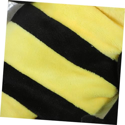 WEKAMOS Interaktive Plüsch Bienen Handpuppe aus Weichem Plüsch mit PP Baumwolle Rollenspiel Kreativität und Kommunikation für Eltern von WEKAMOS