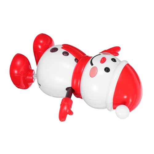WEKAMOS Interaktiver Tanzender Weihnachts Schneemann mit Musik Batteriebetrieben Festliche Kinderparty Deko Vielseitige Weihnachtsdekoration für Büro Zuhause und Auto von WEKAMOS