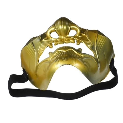 WEKAMOS Japanese Cosplay Maske Hannya Halbgesichtsmaske Langlebig für Männer und Frauen Geeignet Halloween Party Bühnenauftritt Kostüm Zubehör von WEKAMOS
