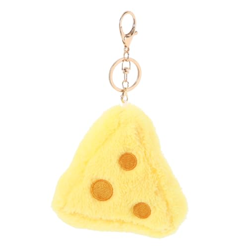 WEKAMOS Käse Plüsch Schlüsselanhänger Ausgestopft Für Handtaschen Geldbörsen Rucksack Auto Dekor Soft Flauschig Figur Anhänger WEKAMOS Käse Plüsch Schlüsselanhänger Ausgestopft Für Handtaschen Geldbörsen Rucksack Auto Dekor Soft Flauschig Figur Anhänger von WEKAMOS