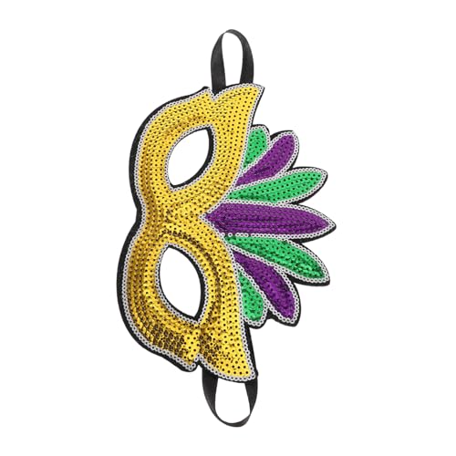 WEKAMOS Karnevalsmaske Mardi Gras Mask Accessoires Karneval Brillen Karneval Maskerade Karnevalsdekorationen Für Party Karneval Partyzubehör Für Party Pailletten WEKAMOS Karnevalsmaske Mardi Gras Mask Accessoires Karneval Brillen Karneval Maskerade Karnevalsdekorationen Für Party Karneval Partyzubehör Für Party Pailletten von WEKAMOS