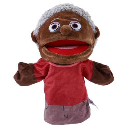 WEKAMOS Kartonfamilie Handpuppe Plüsch Handspielzeug für Interaktives Geschichtenerzählen und Motorische Weiches DIY Handspielzeug für Erwachsene Leicht zu Reinigen von WEKAMOS