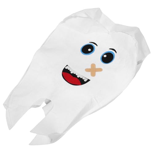 WEKAMOS Kinder Zahnrolle Spielen Kostüme Für Jungen Und Mädchen Cosplay Tooth Dress up Supply Requisite Für Bühnenaufführungen Und Halloween WEKAMOS Kinder Zahnrolle Spielen Kostüme Für Jungen Und Mädchen Cosplay Tooth Dress up Supply Requisite Für Bühnenaufführungen Und Halloween von WEKAMOS