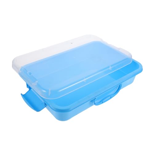 WEKAMOS Kindersandkasten Mit Deckel, Multifunktionale Aufbewahrungsbox Für Sand Und Formen, Sicher Und Fördert Vorstellungskraft Und Motorik Für Das Spielen Drinnen Und Draußen WEKAMOS Kindersandkasten Mit Deckel, Multifunktionale Aufbewahrungsbox Für Sand Und Formen, Sicher Und Fördert Vorstellungskraft Und Motorik Für Das Spielen Drinnen Und Draußen von WEKAMOS