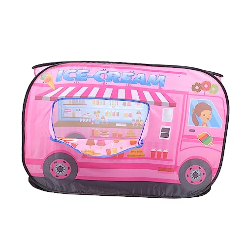 WEKAMOS Kinderspielhauszelt Eiswagen Design Faltbares Indoor Outdoor Spielzelt für Jungen und Sicheres und Langlebiges Material Leicht zu Montieren Verstauen WEKAMOS Kinderspielhauszelt Eiswagen Design Faltbares Indoor Outdoor Spielzelt für Jungen und Sicheres und Langlebiges Material Leicht zu Montieren Verstauen von WEKAMOS