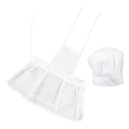 WEKAMOS Kochschürze Set für Mädchen mit Kochmütze Verstellbare Schürze für Rollenspiele der Küche für Backen und Kreative Spiele für Kindergeburtstage und Kostüme WEKAMOS Kochschürze Set für Mädchen mit Kochmütze Verstellbare Schürze für Rollenspiele der Küche für Backen und Kreative Spiele für Kindergeburtstage und Kostüme von WEKAMOS