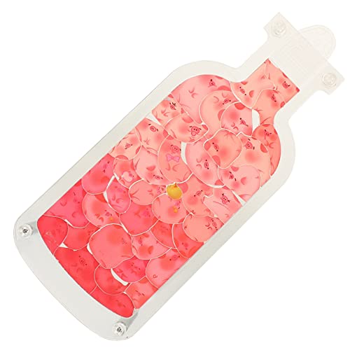 WEKAMOS Kreatives Drift Flaschen Puzzle für Transparentes Deko Element für Schreibtisch Einzigartiger Cartoon Design für Zuhause Fördert Kreativität und Geduld Sicheres Material für von WEKAMOS