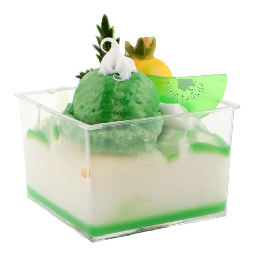 WEKAMOS Kuchenmodell Robustem Material Detailgetreue Simulation Künstlicher und Eiscremes Vielseitige Dekoration für Küche und Wohnräume Langlebige Requisite von WEKAMOS
