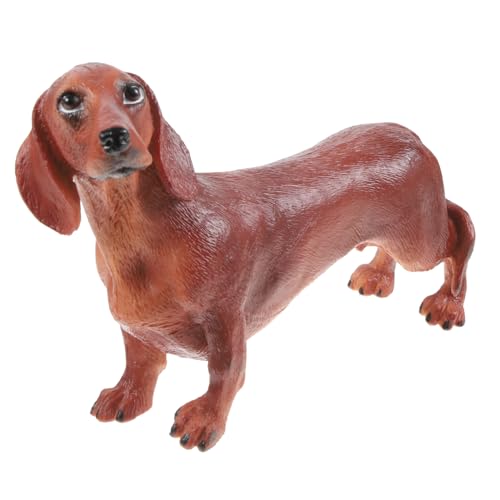 WEKAMOS Künstliche Hundefigur aus Kunststoff Realistische Simulation Dekoration für Kinderzimmer Büro Pädagogisches WEKAMOS Künstliche Hundefigur aus Kunststoff Realistische Simulation Dekoration für Kinderzimmer Büro Pädagogisches von WEKAMOS